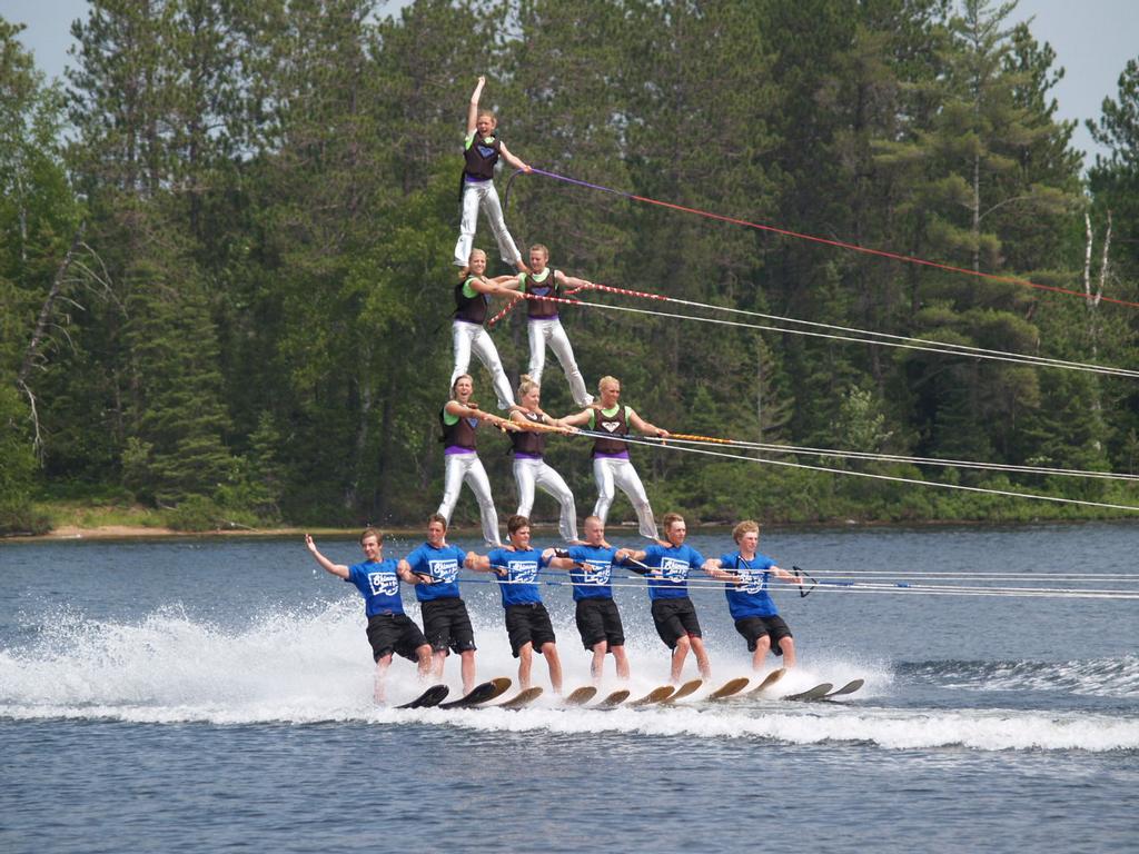 Chain Skimmer Water Ski Show Conover WI 54519 7155476156